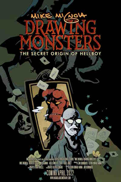 Mike Mignola Drawing Monsters