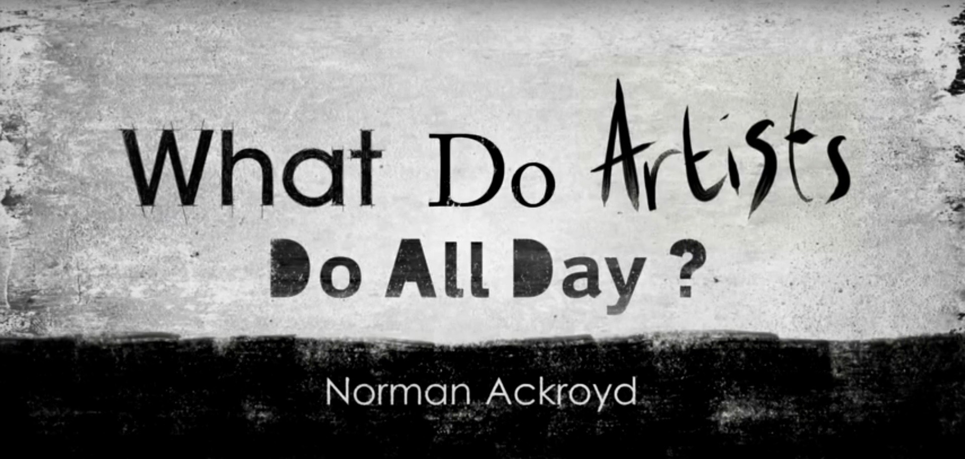 What Do Artists Do All Day? - Season 1