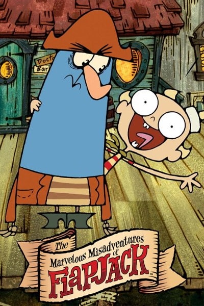 coloring pages of the marvelous misadventures of flapjack