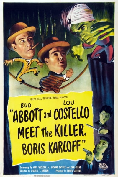 Bud Abbott Lou Costello Meet the Killer Boris Karloff